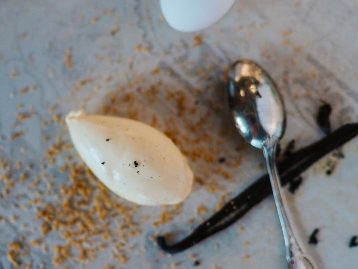 Selbst gemachtes Vanilleeis