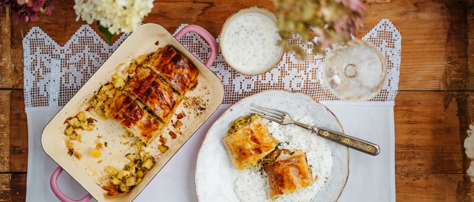 SPAR Mahlzeit Lauch-Erdäpfel-Strudel