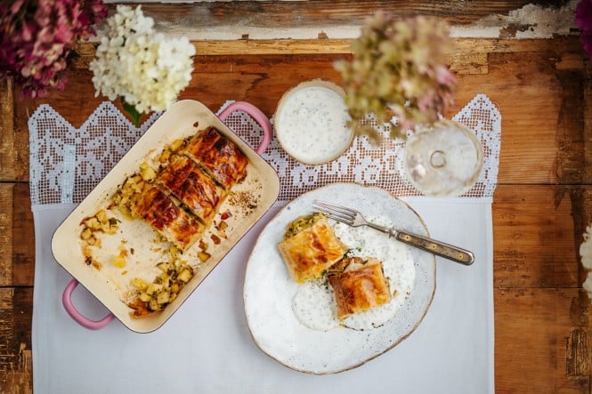 SPAR Mahlzeit Lauch-Erdäpfel-Strudel