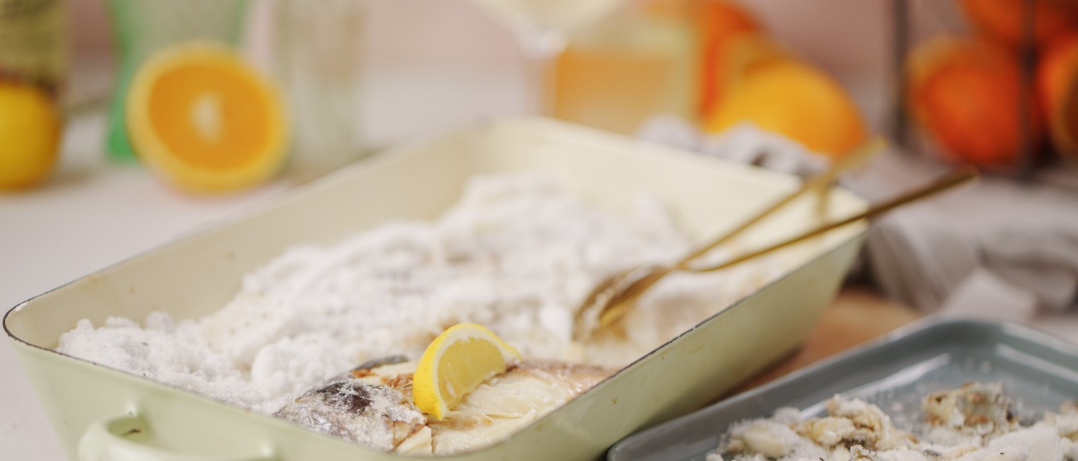 SPAR Mahlzeit! Fisch in der Salzkruste