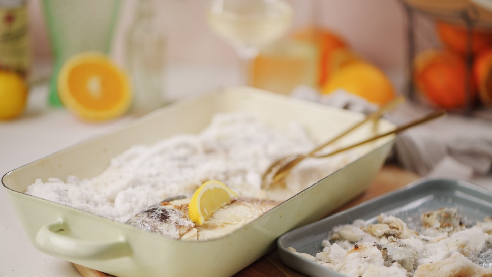 SPAR Mahlzeit! Fisch in der Salzkruste
