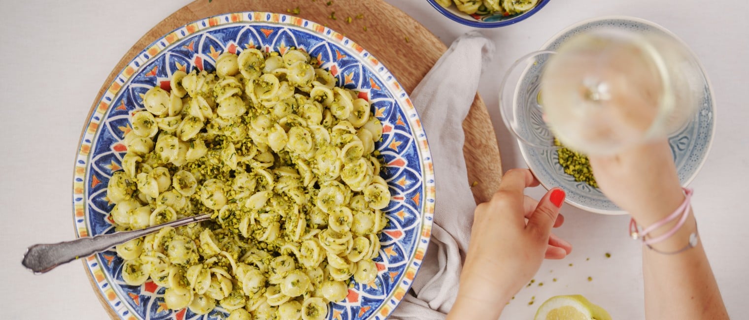 SPAR Mahlzeit! Sizilianische Pistazien-Pesto-Pasta