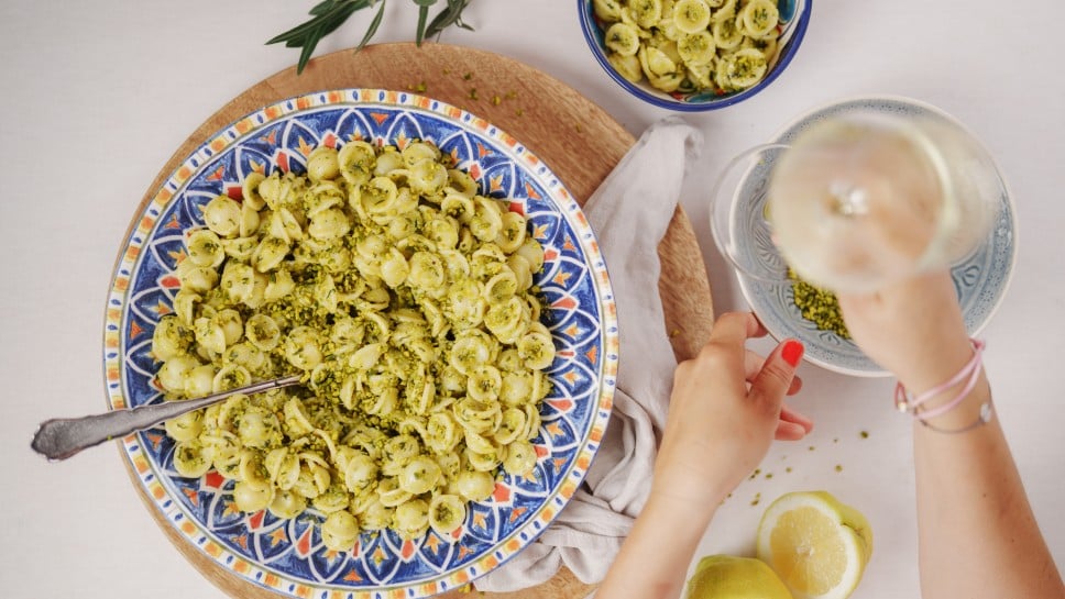 SPAR Mahlzeit! Sizilianische Pistazien-Pesto-Pasta