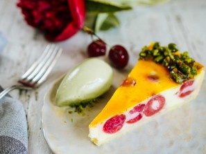 SPAR Mahlzeit Kirsch-Tarte mit Pistazienkrokant