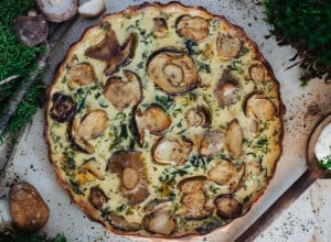 SPAR Mahlzeit Quiche mit Pilzen, Spinat und Bergkäse