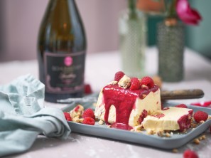 SPAR Mahlzeit Toblerone-Himbeer-Semifreddo