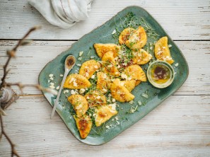 SPAR Mahlzeit Bärlauch Tascherl