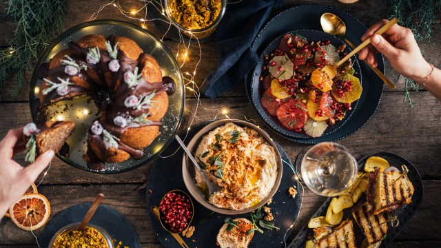 SPAR Mahlzeit Weihnachtstisch