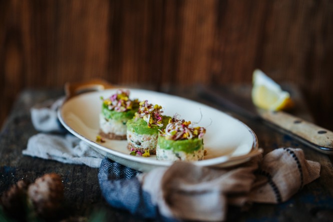 SPAR Mahlzeit Räucherforellen-Tatar mit Avocado
