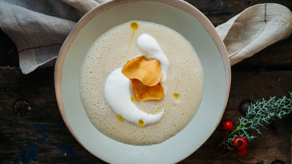 SPAR Mahlzeit Getrüffelte Topinambur-Cremesuppe