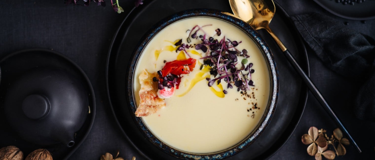Weihnachtliche Rieslingsuppe
