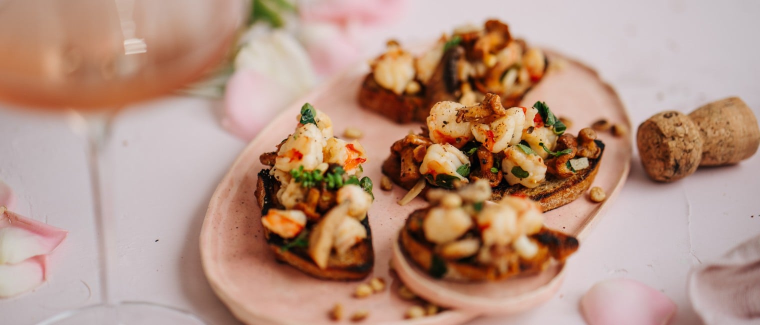 Crostini Mare e Monti