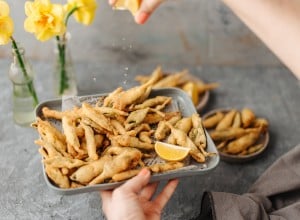 SPAR Mahlzeit Gebackene Salbeiblätter