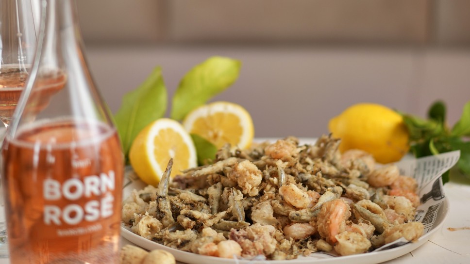 Born Rosé zu Fritto Misto
