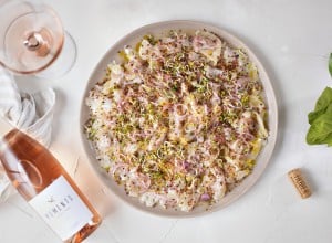 Markus Huber Rose Moments zu Saiblingscarpaccio