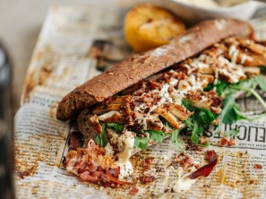 Baguette mit Hühnchen