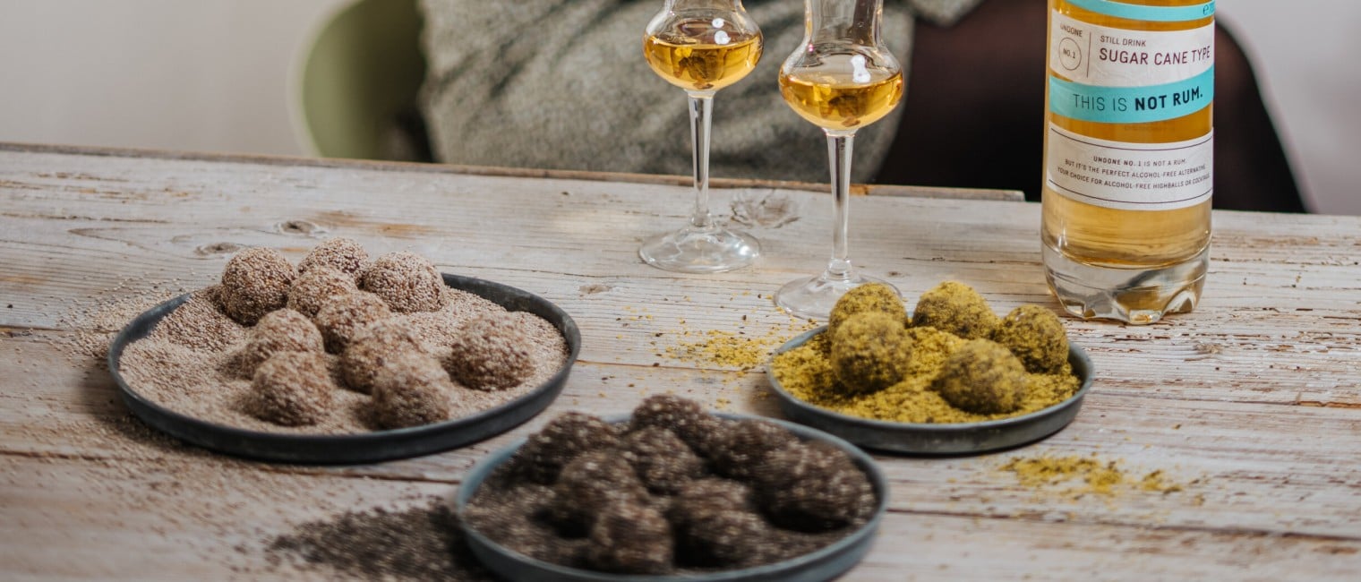 SPAR Mahlzeit Rumkugeln mit Datteln und Maroni (alkoholfrei)