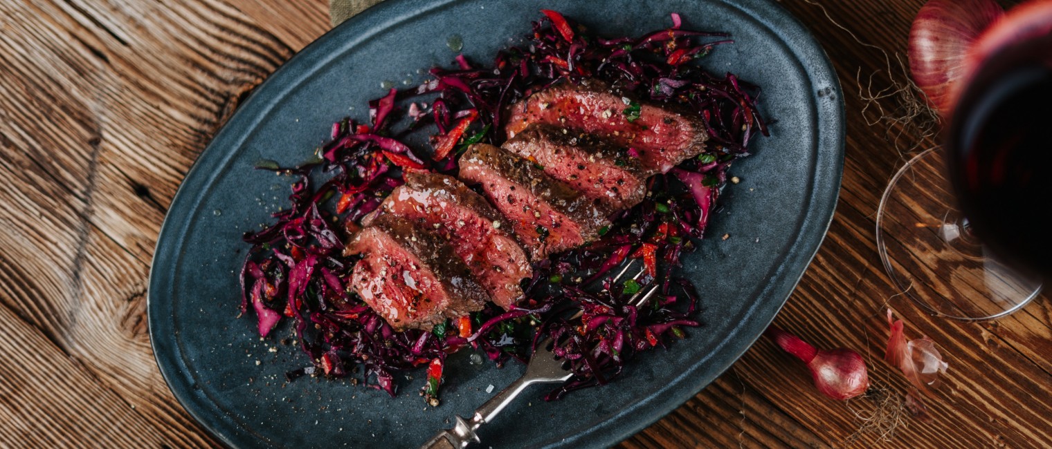 SPAR Mahlzeit Rosa Wildschlögel Mit Rotkraut