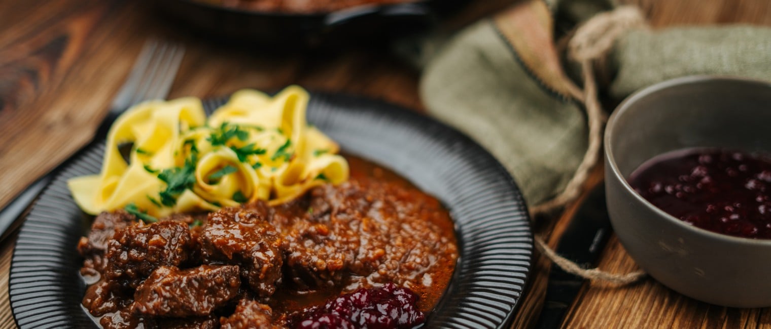 Wildschweinragout mit Pappardelle