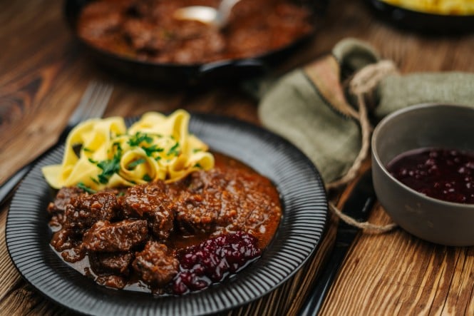 Wildschweinragout mit Pappardelle
