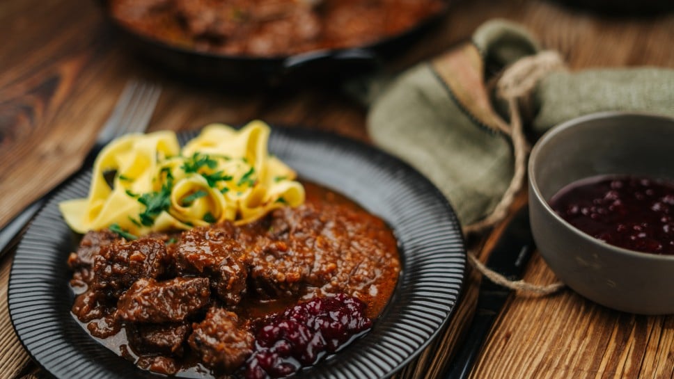 Wildschweinragout mit Pappardelle
