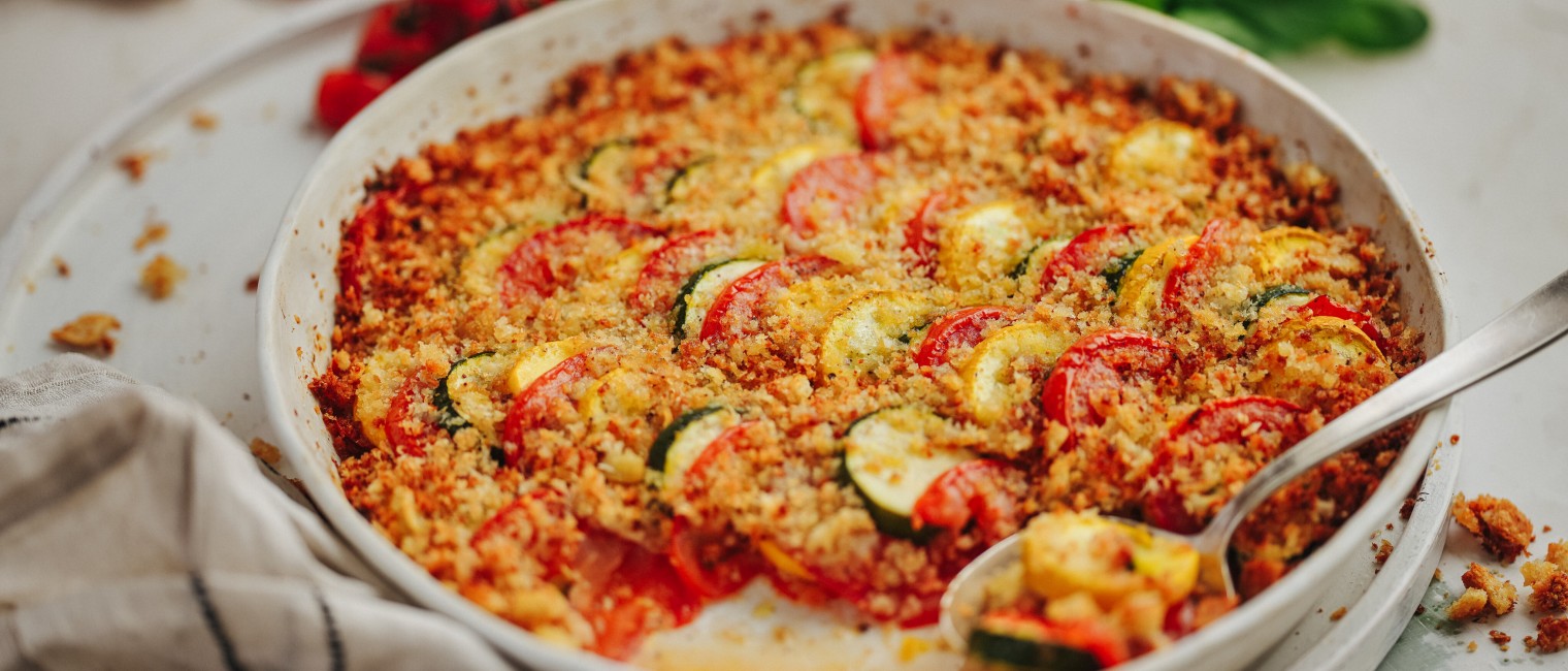 SPAR Mahlzeit Zucchini-Tomaten-Gratin