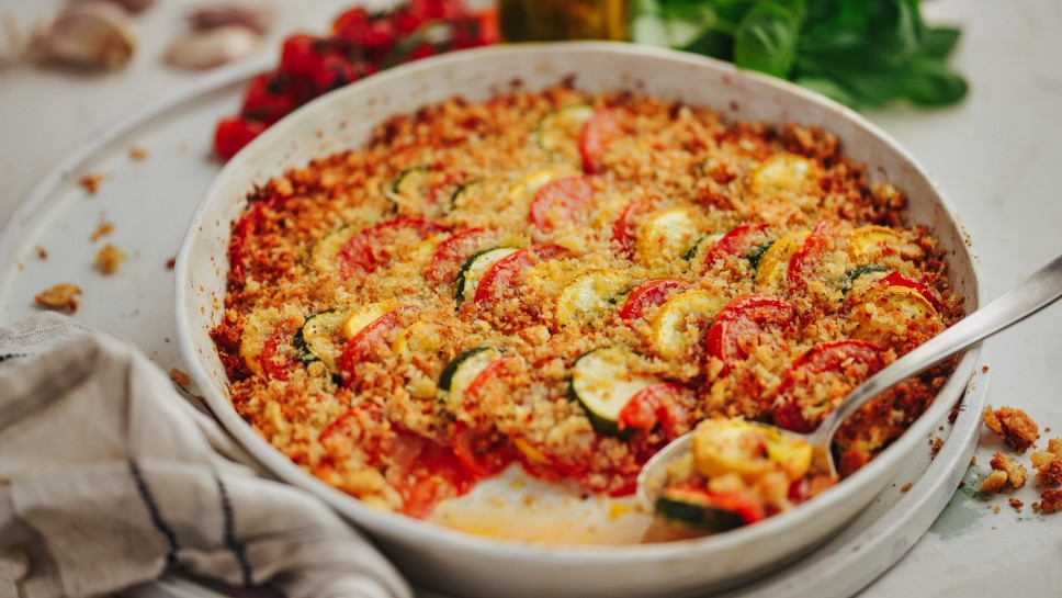 SPAR Mahlzeit Zucchini-Tomaten-Gratin