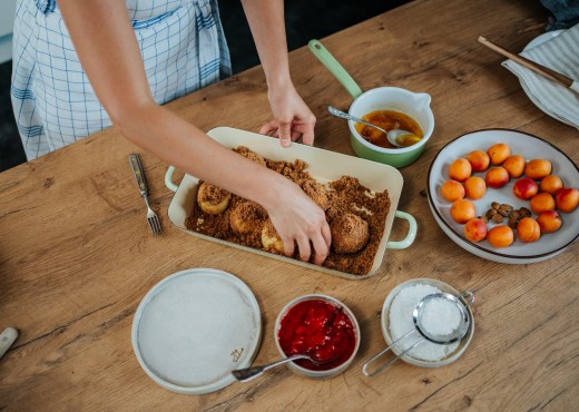 Marillenknödel, Tici Kaspar, Martin Hofmann, 2020, Schritt für Schritt