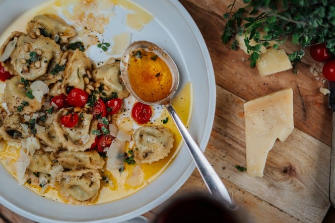Hausgemachte Tortellini 
