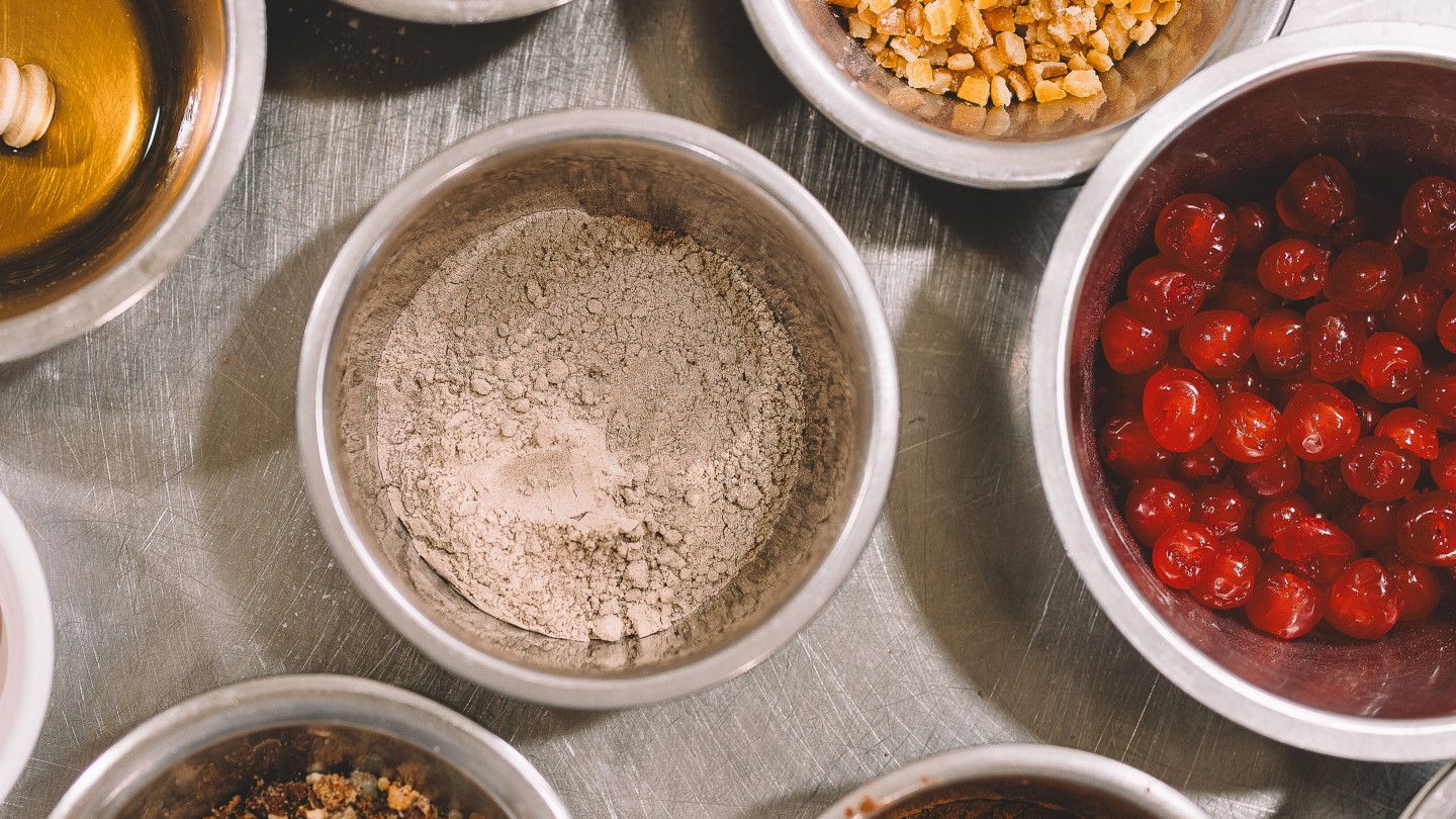 Gewürz für einen Lebkuchen