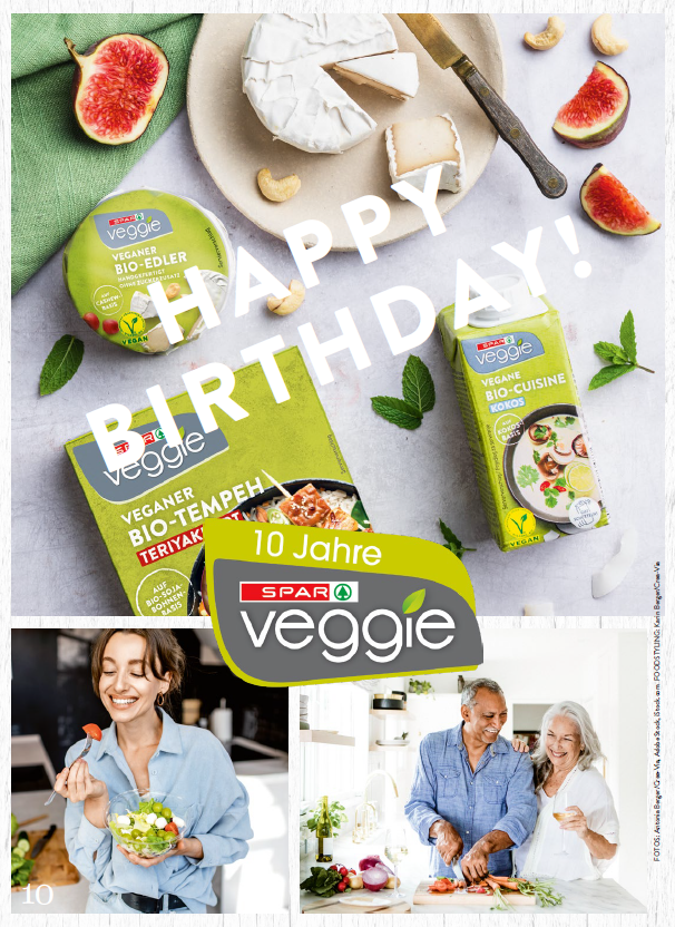 SPAR Mahlzeit! Coverstory SPAR Veggie