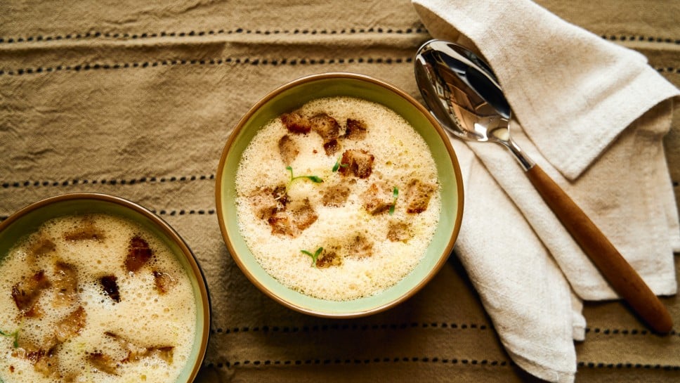 Apfel–Petersilienwurzel–Cremesuppe
