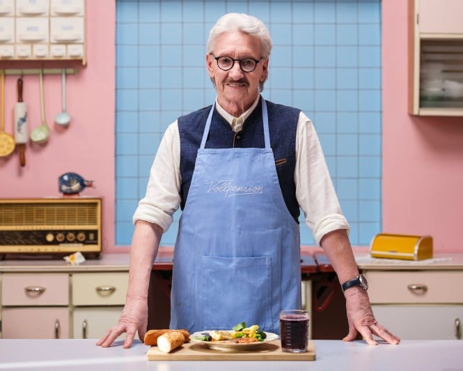 Opa Bert von der Vollpension