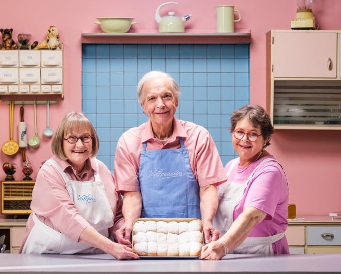 Oma Susi, Opa Johannes, Oma Kahtrin aus der Vollpension