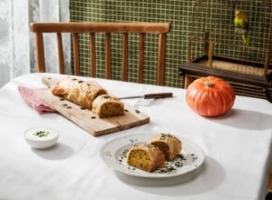Omas pikanter Kürbisstrudel