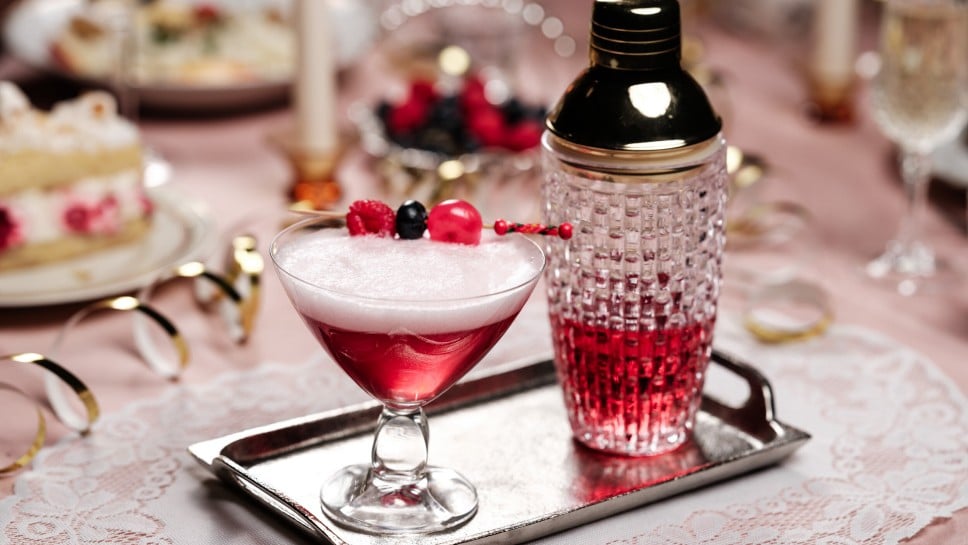 Pink Lady Cocktail