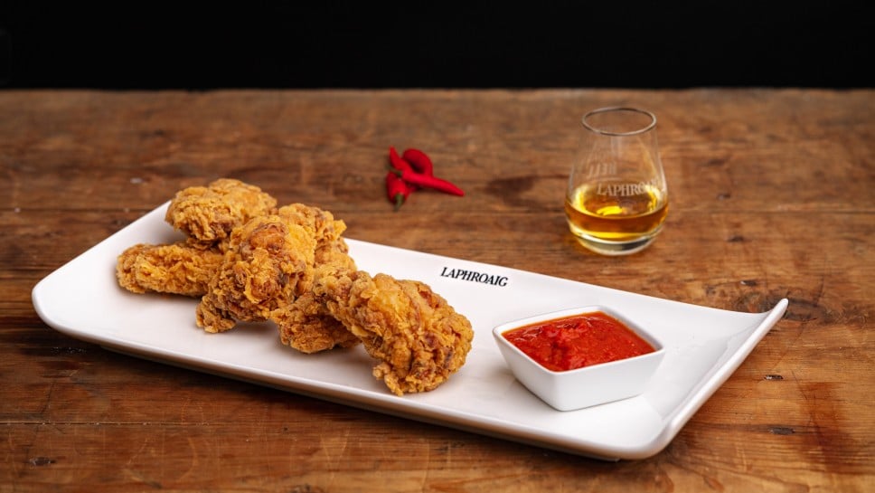 Islay Wings in Laphroaig Marinade