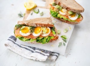 Lachs Sandwich