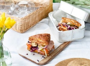 Leberkäs Sandwich
