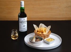 Donau Fish and Chips mit Laphroaig Rouille