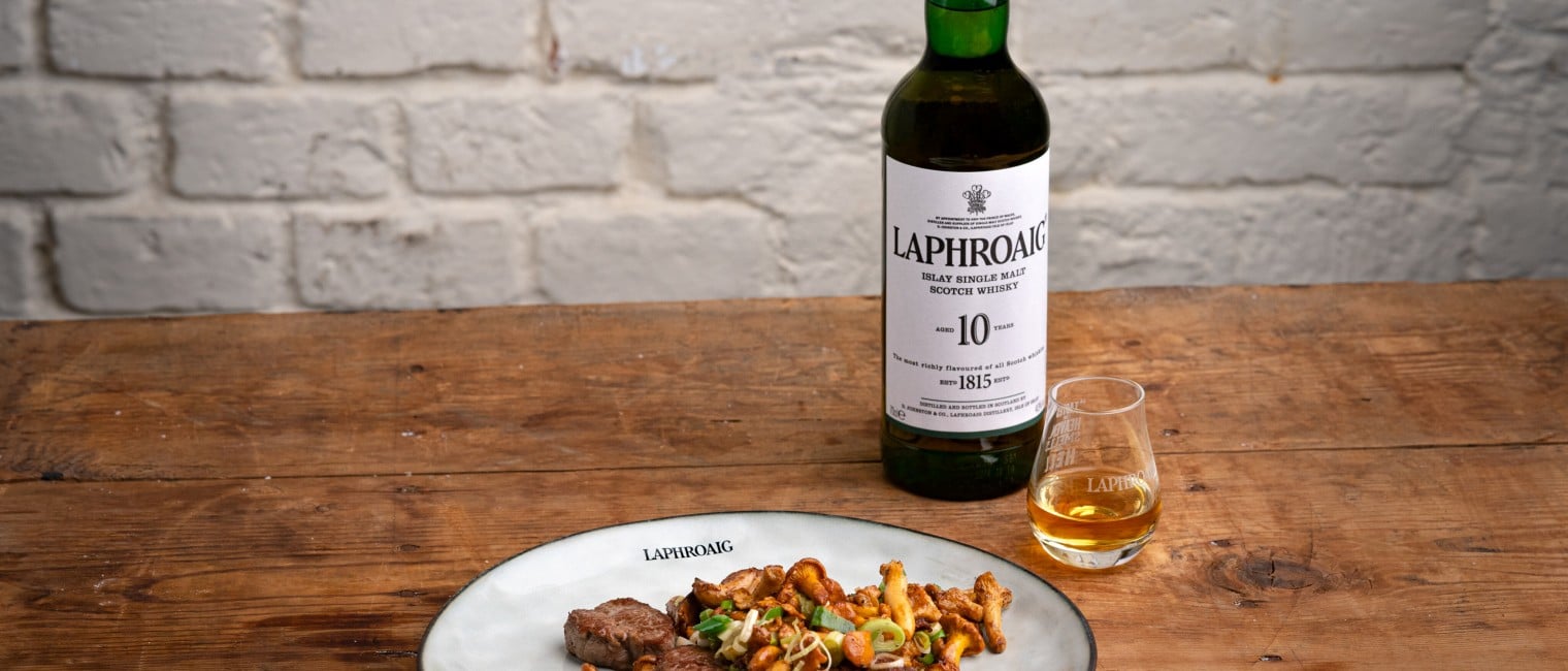 Whisky Rauchschwammerl mit Dry-Aged Filetspitzen