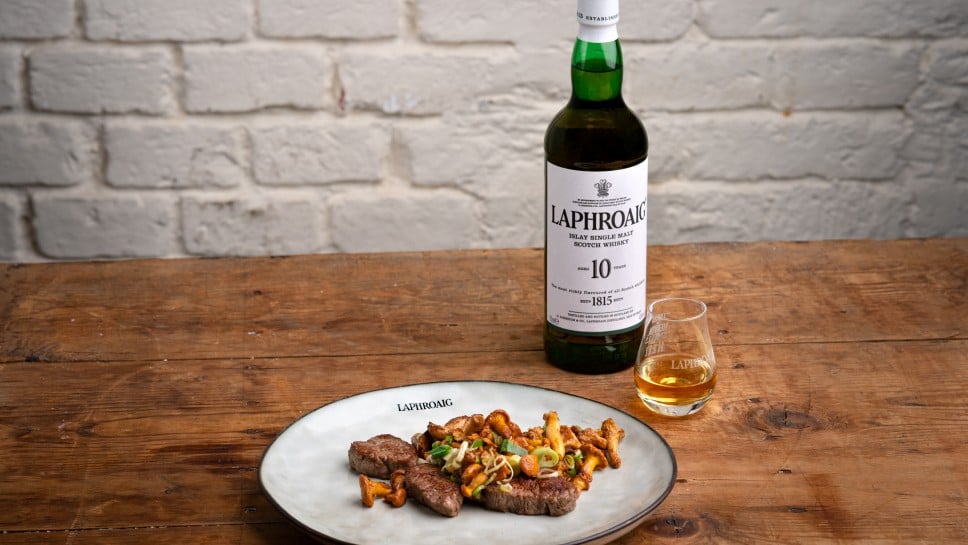 Whisky Rauchschwammerl mit Dry-Aged Filetspitzen