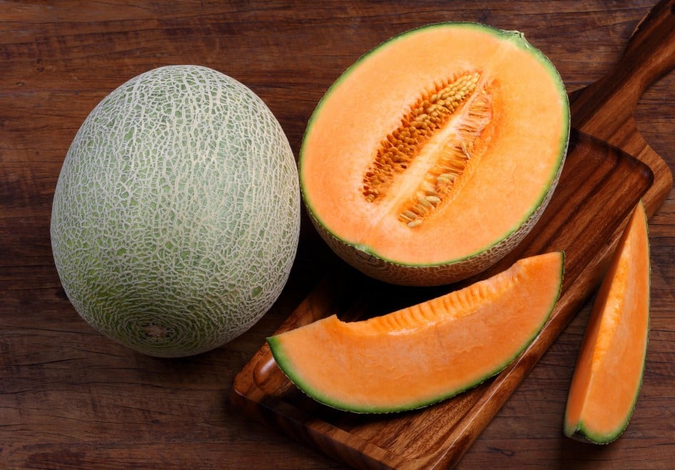 Cantaloupe Melonen
