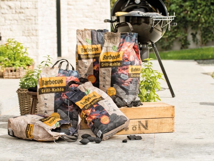 Barbecue Grill-Holzkohle oder Grill-Holzkohlebriketts 3 kg