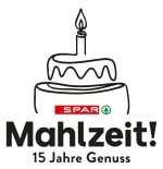 SPAR Mahlzeit! 15-jähriges Jubiläum Logo