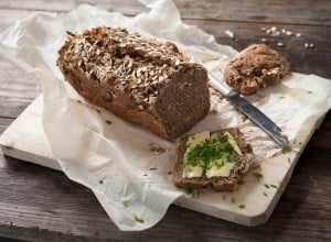Einfaches Vollkornbrot