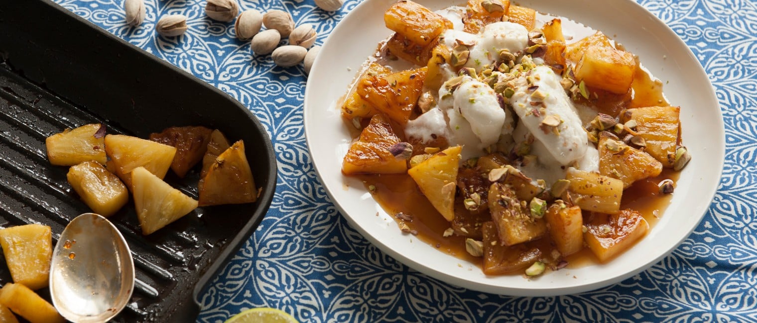 SPAR Mahlzeit! Gegrillte Ananas