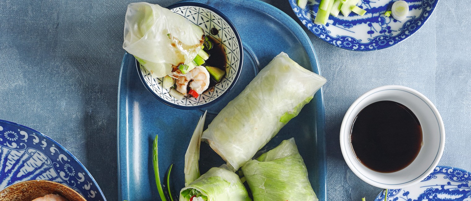 SPAR Mahlzeit Chili-Reispapierrollen mit Garnelen