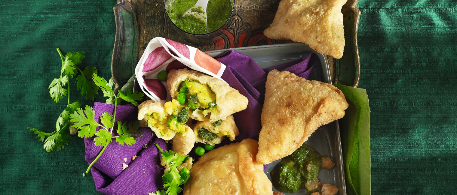 SPAR Mahlzeit indische Samosas