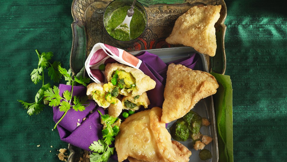 SPAR Mahlzeit indische Samosas